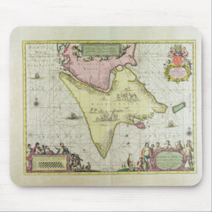 Tapis De Souris Tabula Magellanica, Quatierrae del Fuego, plat 18