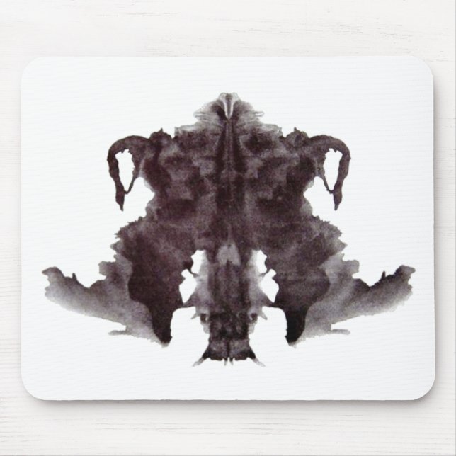 Tapis De Souris Tache 4 de Rorschach (Devant)