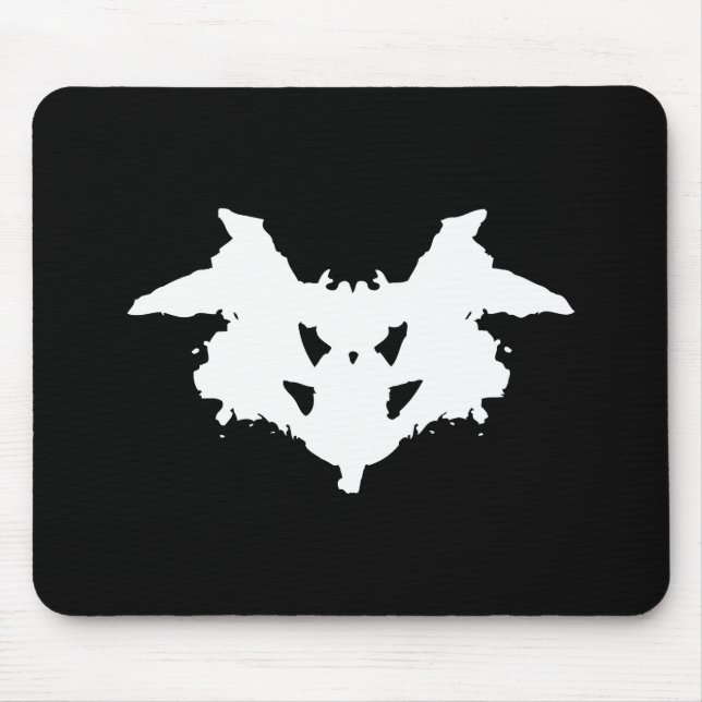 Tapis De Souris Tache d'encre de Rorschach (Devant)