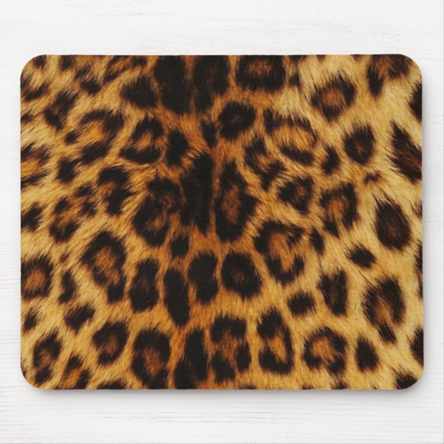 Tapis De Souris Taches naturelles de léopard (Devant)