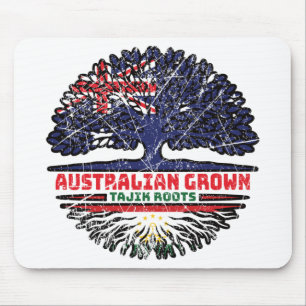 Tapis De Souris Tadjikistan Tadjik Australien Australie Racines d'