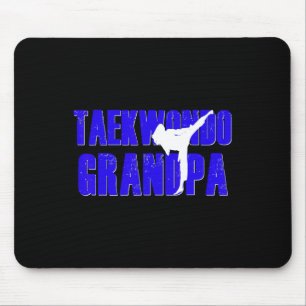 Tapis De Souris Taekwondo Grand-père Papa Shirt Tae Kwon Do Girl G