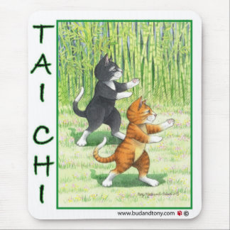 Tapis De Souris Tai Chi Cats Souris