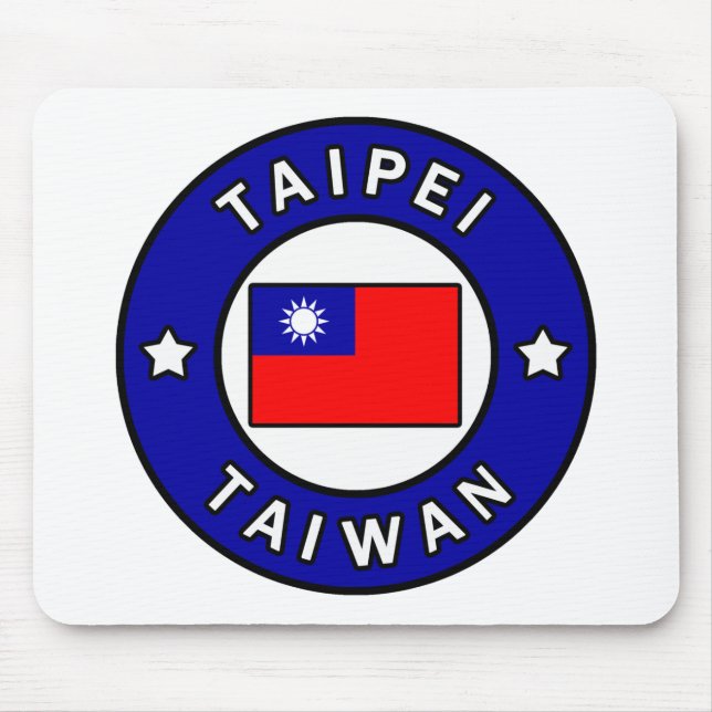Tapis De Souris Taipei Taïwan (Devant)