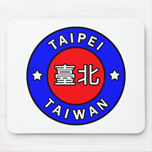 Tapis De Souris Taipei Taïwan (Devant)