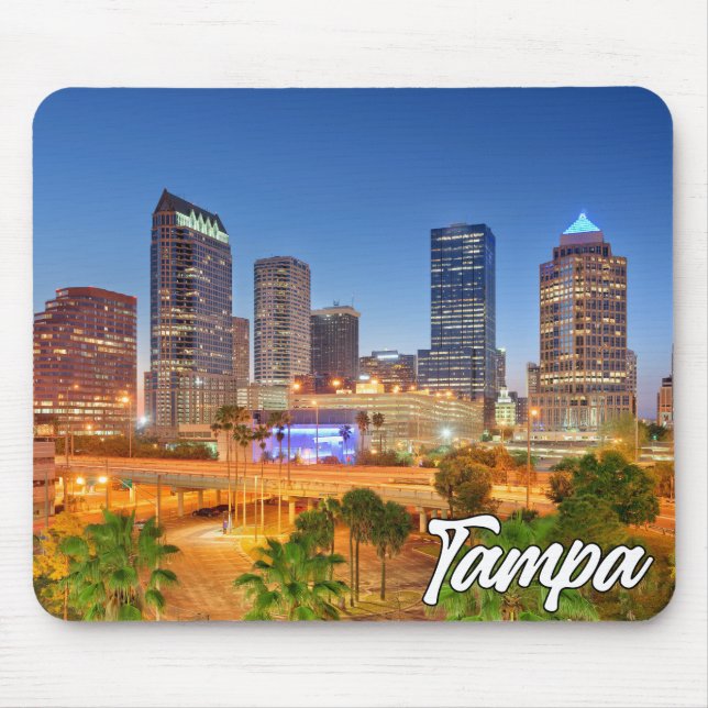 Tapis De Souris Tampa, Floride, États-Unis (Devant)