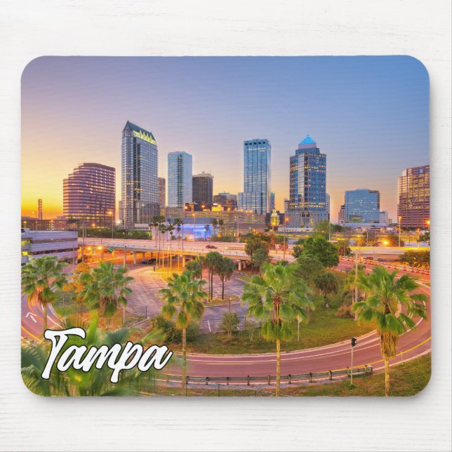 Tapis De Souris Tampa, Floride, États-Unis (Devant)