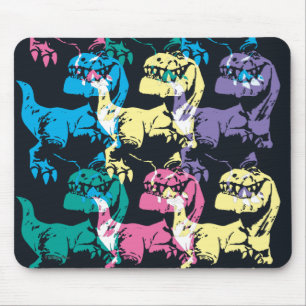 Tapis De Souris Tampon de couleur des boutons
