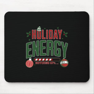 Tapis De Souris Tampon énergétique de vacances de Noël 67 Six Se d