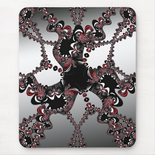 Tapis De Souris Tangle psychédélique Mousepad (Devant)