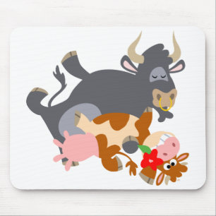 Tapis De Souris Tango ! ! (taureau et vache) mousepad
