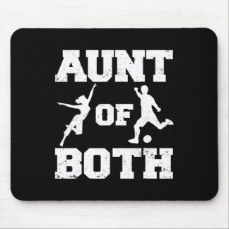 Tapis De Souris Tante de danse et de football Drôle de danseur de