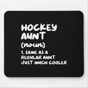 Tapis De Souris Tante De Hockey Définition Amp Drôle; Sport Sassy