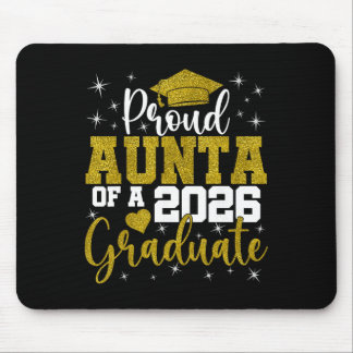 Tapis De Souris Tante fière d'un diplômé de la promotion 2026 Seni