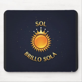 Tapis De Souris Tapete para Ratón con Logo Sol Brillo Sola | Mouse