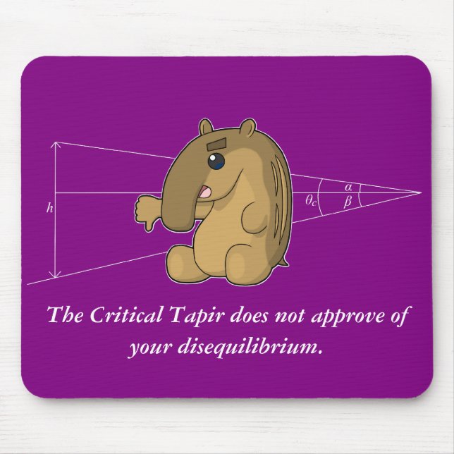 Tapis De Souris Tapir critique - Géologie structurelle (Devant)