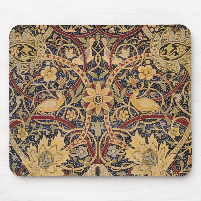 Tapis De Souris Tapisserie William Morris Bullerswood (Devant)