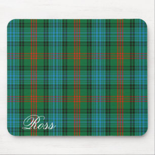 Tapis De Souris Tartan écossais majestueux de Ross de clan