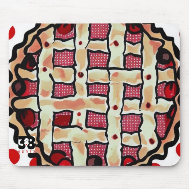Tapis De Souris Tarte aux cerises (Devant)