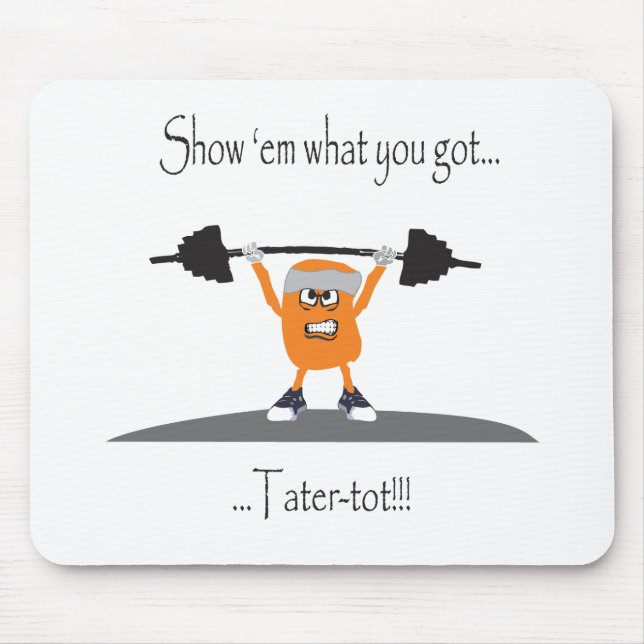 Tapis De Souris Tater-Tuf-Doigt (Devant)