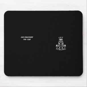 Tapis De Souris Tattoo de fusion de gym et de musculation de clown
