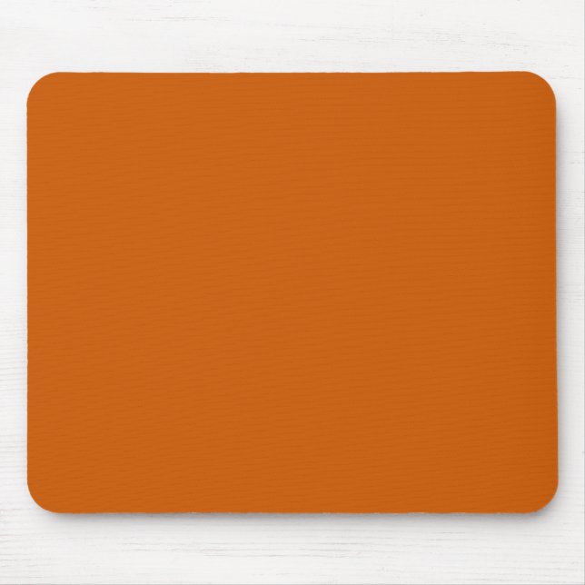Tapis De Souris Tawny Couleur Solide Arrière - plan foncé Brown ca (Devant)