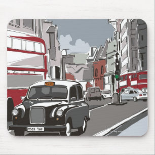 Tapis De Souris Taxi à Londres