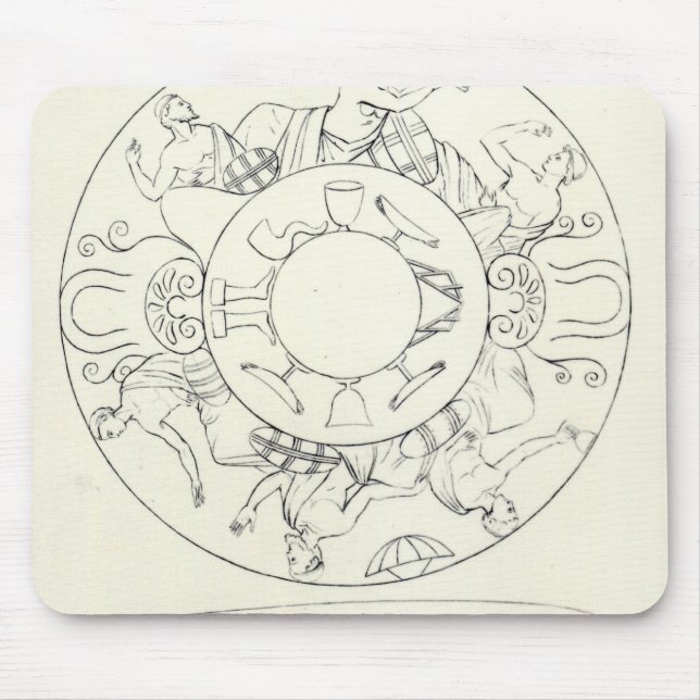 Tapis De Souris Tazza a trouvé chez Tarquinia (Devant)