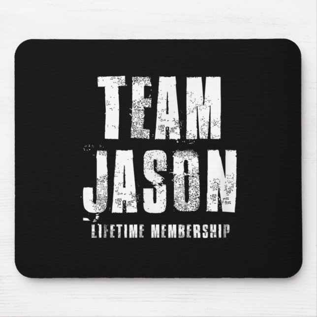 Tapis De Souris Team Jason Motivational Insrational Proud Family  (Devant)