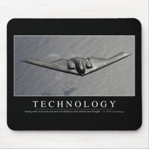 Tapis De Souris Technologie : Citation inspirée
