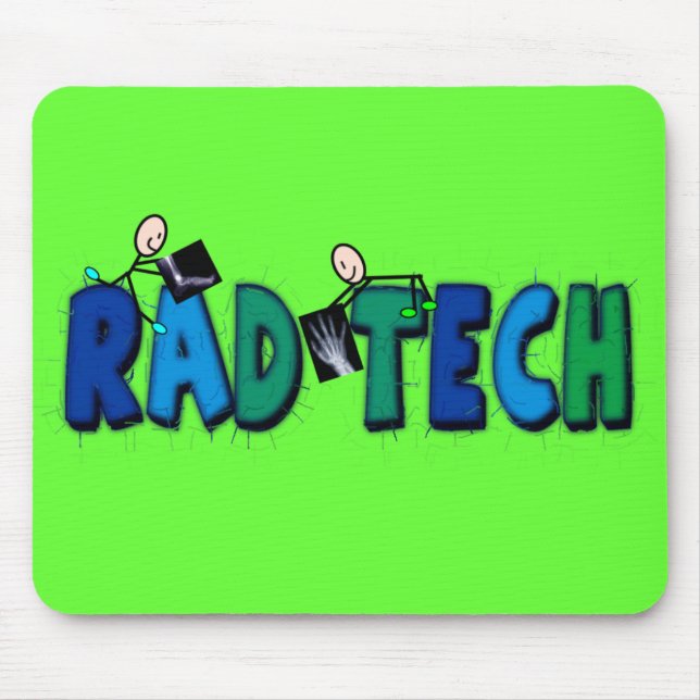 Tapis De Souris Technologie de rad avec le personnages en (Devant)