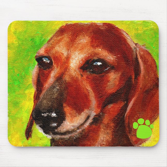 Tapis De Souris Teckel (Devant)