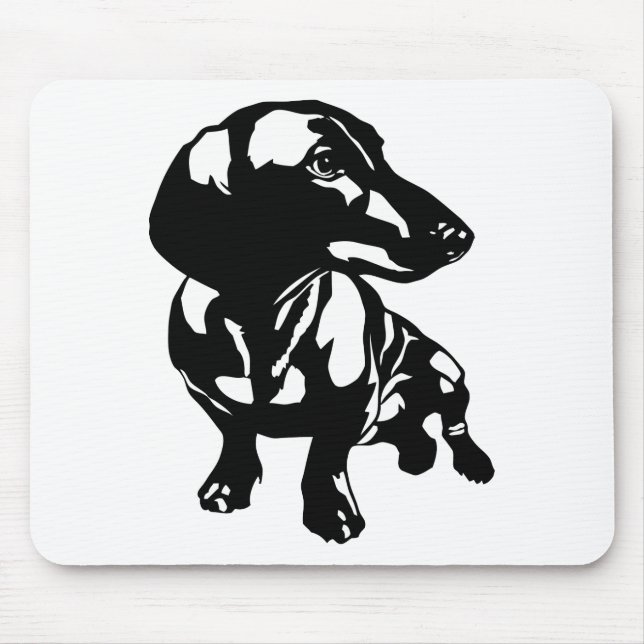 Tapis De Souris Teckel (Devant)