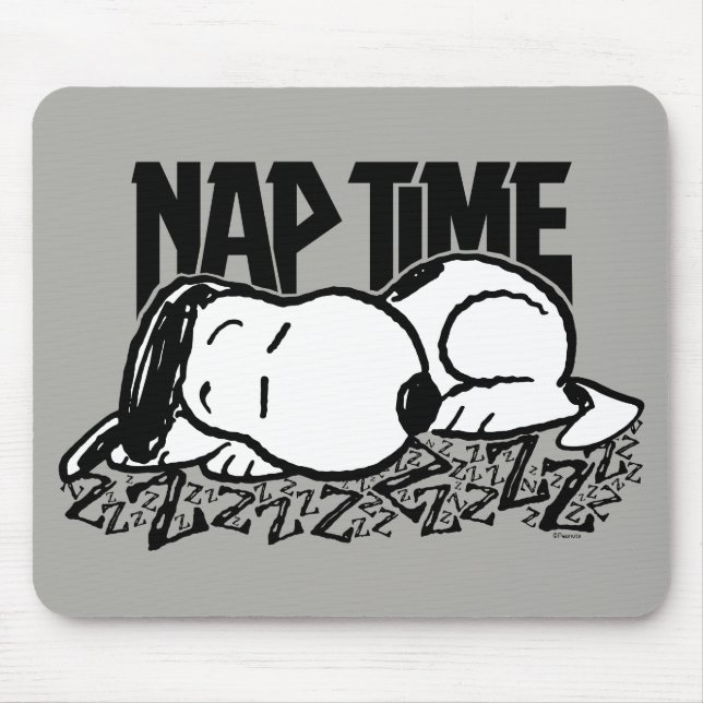 Tapis De Souris Tee - shirt | Snoopy Nap Time (Devant)