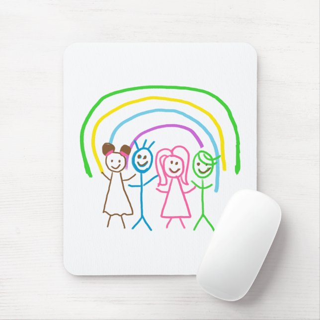 Tapis De Souris Télécharger des enfants Dessiner Transformer des e (Avec souris)
