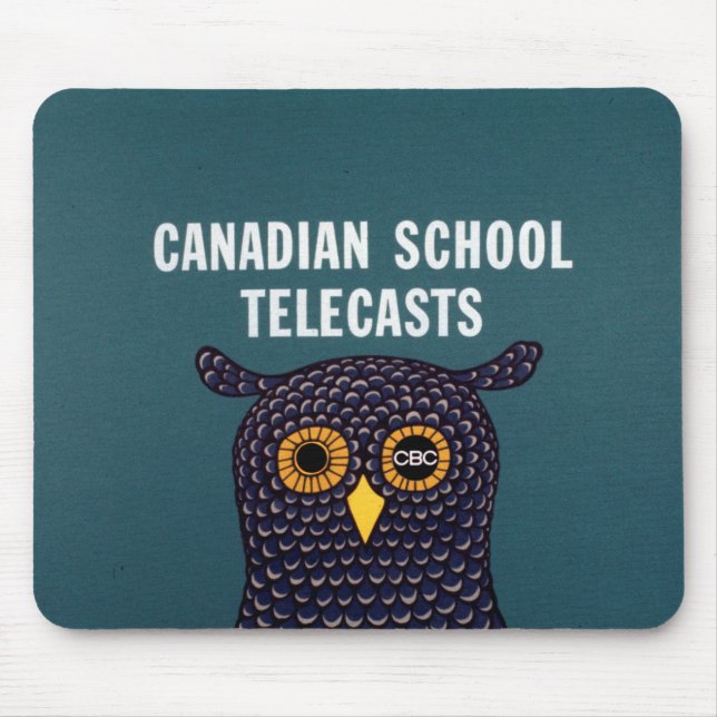 Tapis De Souris Télécommunications scolaires canadiennes (Devant)