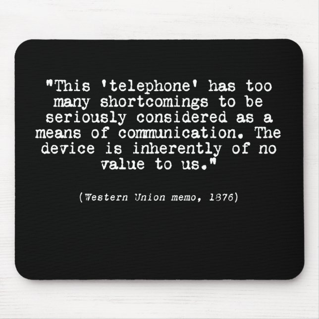 Tapis De Souris Téléphone (Devant)