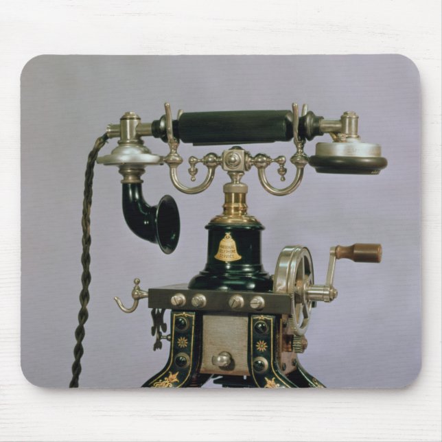 Tapis De Souris Téléphone, service téléphonique national, (Devant)