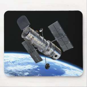 Tapis De Souris Télescope spatial Hubble en orbite terrestre Photo