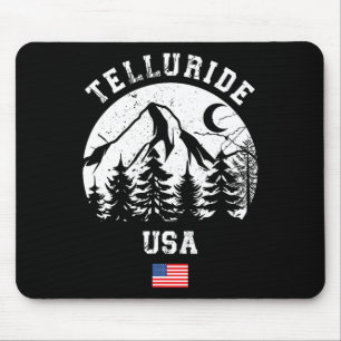 Tapis De Souris Telluride Colorado Station de ski alpin Ski améric