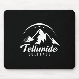 Tapis De Souris Telluride Colorado Station de ski Ski Snowboard