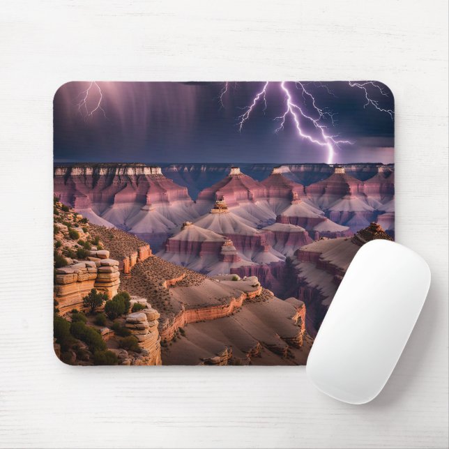 Tapis De Souris Tempête Au-Dessus Du Grand Canyon (Avec souris)