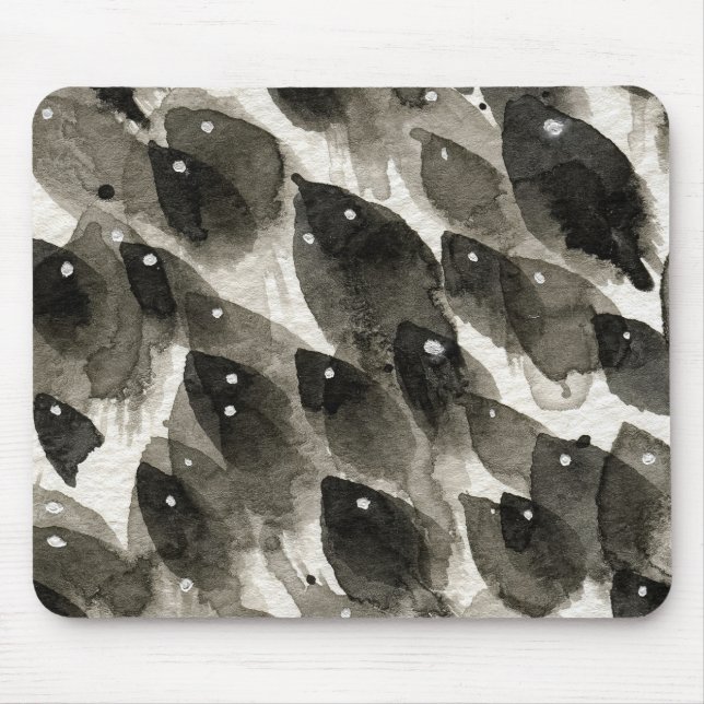 Tapis De Souris Tempête de poissons (Devant)