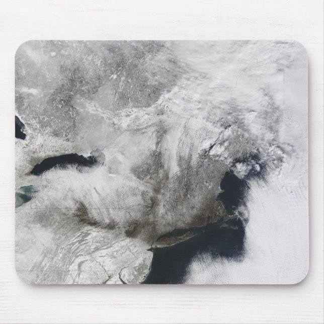 Tapis De Souris Tempête hivernale sévère (Devant)