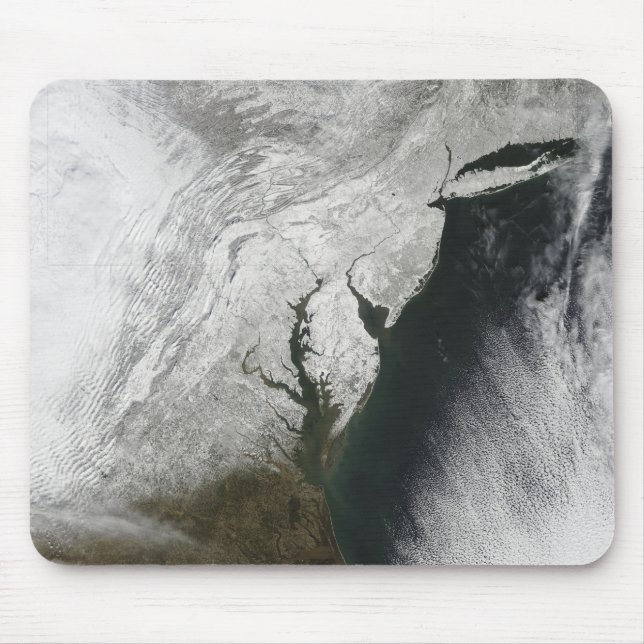 Tapis De Souris Tempête hivernale sévère 2 (Devant)