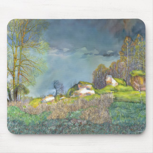 Tapis De Souris Tempête printanière (Devant)