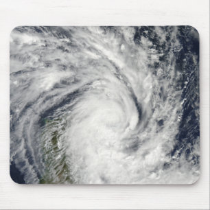 Tapis De Souris Tempête tropicale Jade débarquant sur Madagascar