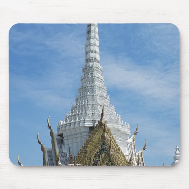 Tapis De Souris Temple blanc 2 (Devant)