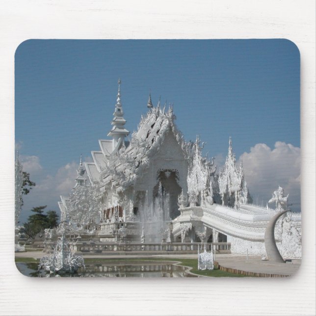 Tapis De Souris Temple blanc Thaïlande (Devant)