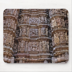 Tapis De Souris Temple de Khajuraho, Inde